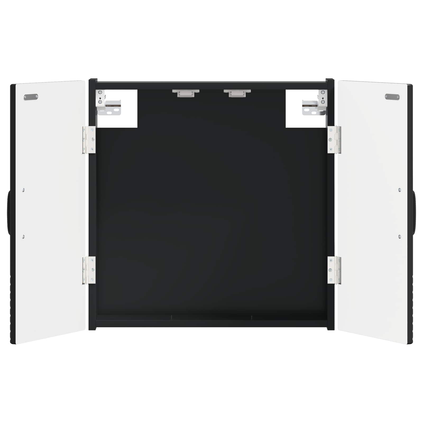 Armário para dartboard haarlem preto 52,5 x 10,5 x 53,5 cm
