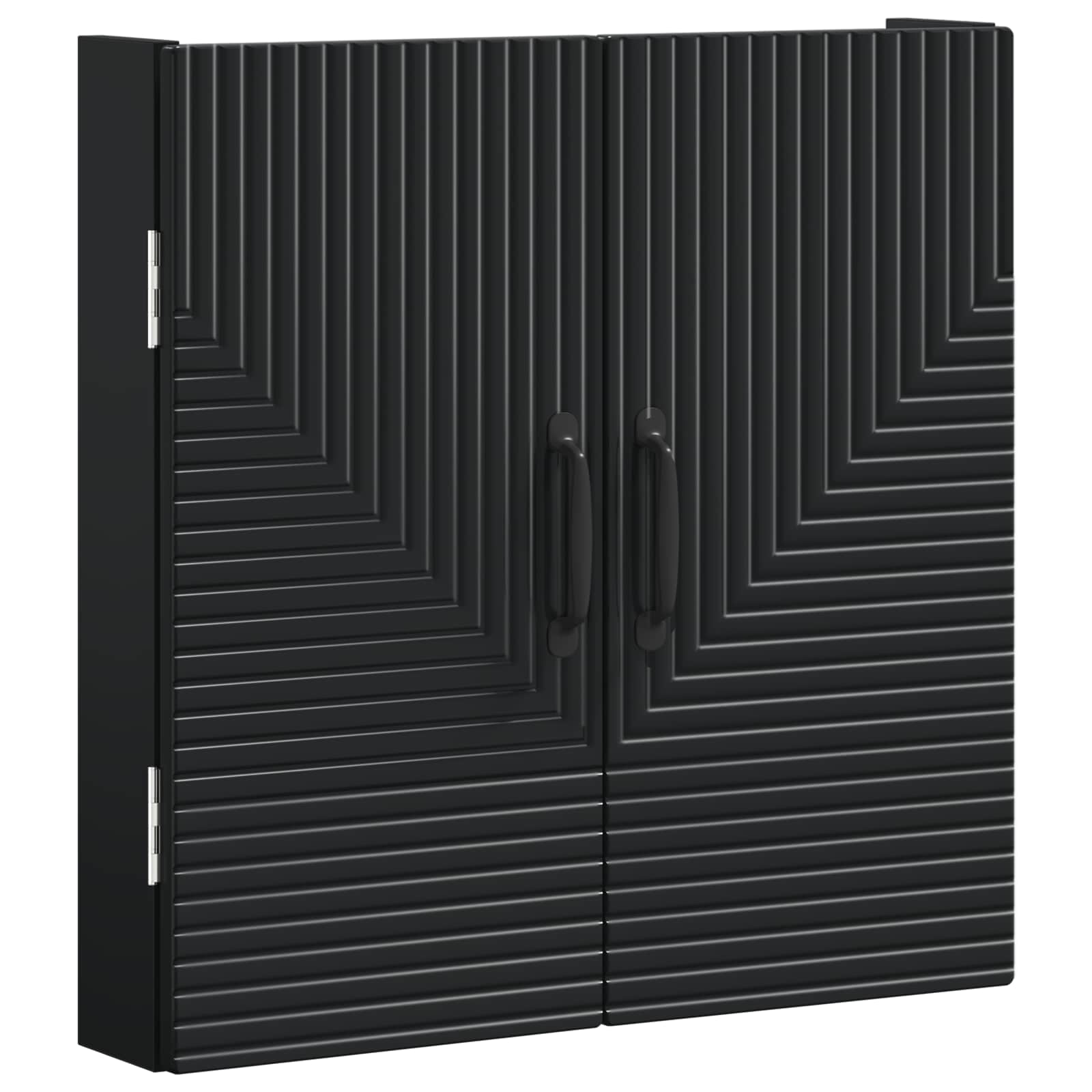 Armário para dartboard haarlem preto 52,5 x 10,5 x 53,5 cm