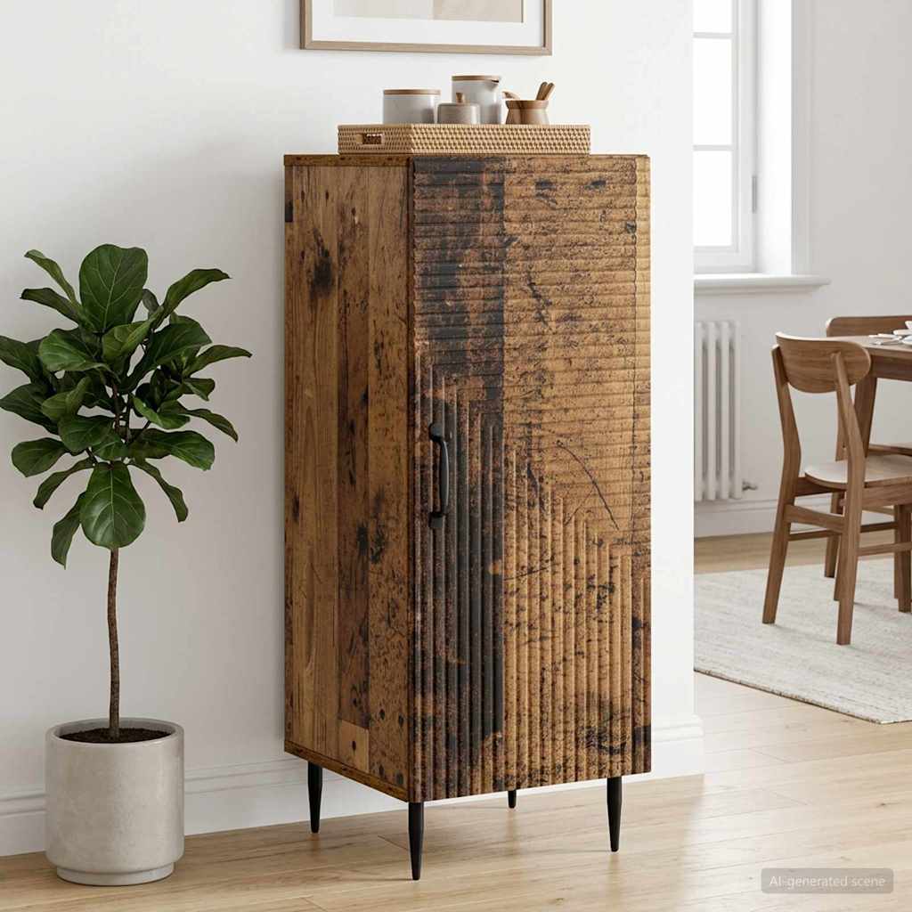 Buffet madeira antiga 33 x 34,5 x 89,5 cm derivados de madeira