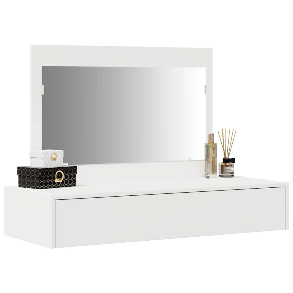 Mesa de vestir branco 100 x 40 x 70 cm derivados de madeira