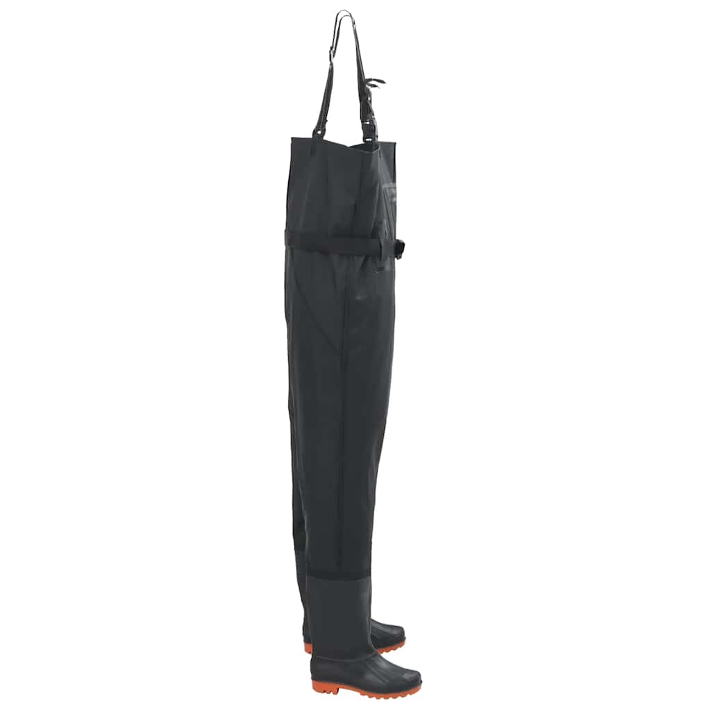 Jardineiras com botas e cinto tamanho 40 preto