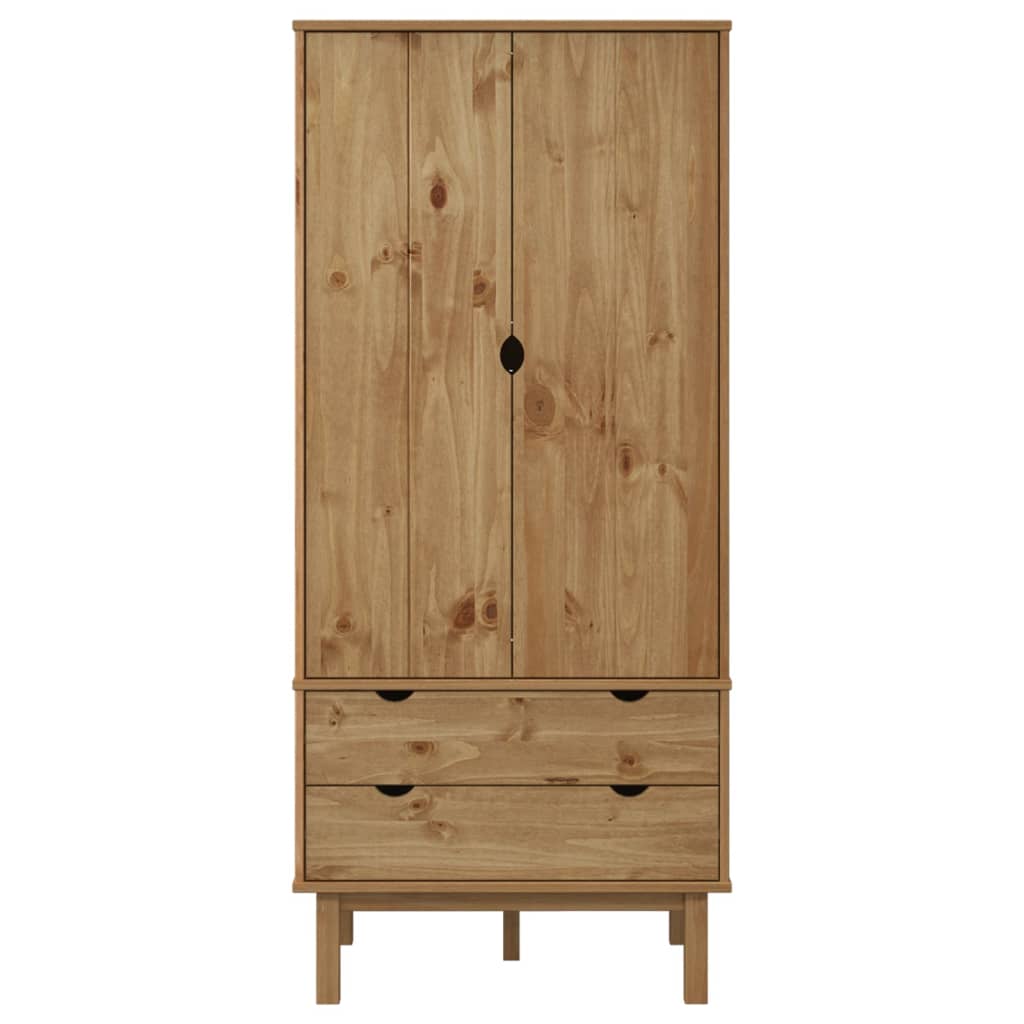 Roupeiro otta 76,5x53x172 cm pinho maciço