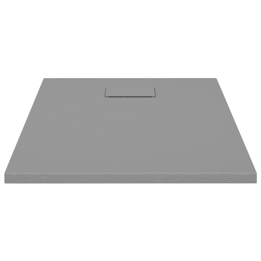 Base de chuveiro smc 90x70 cm cinzento