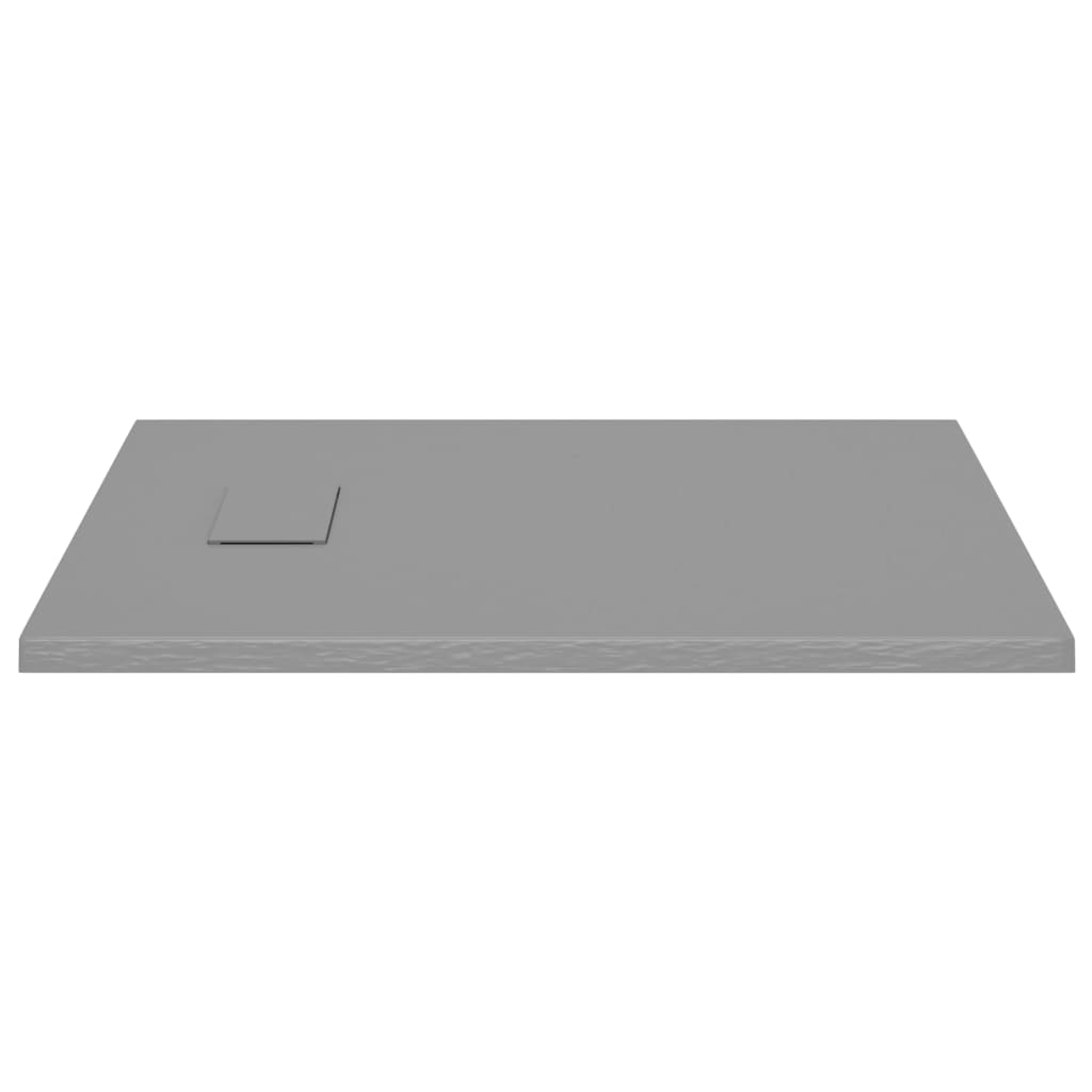 Base de chuveiro smc 90x70 cm cinzento