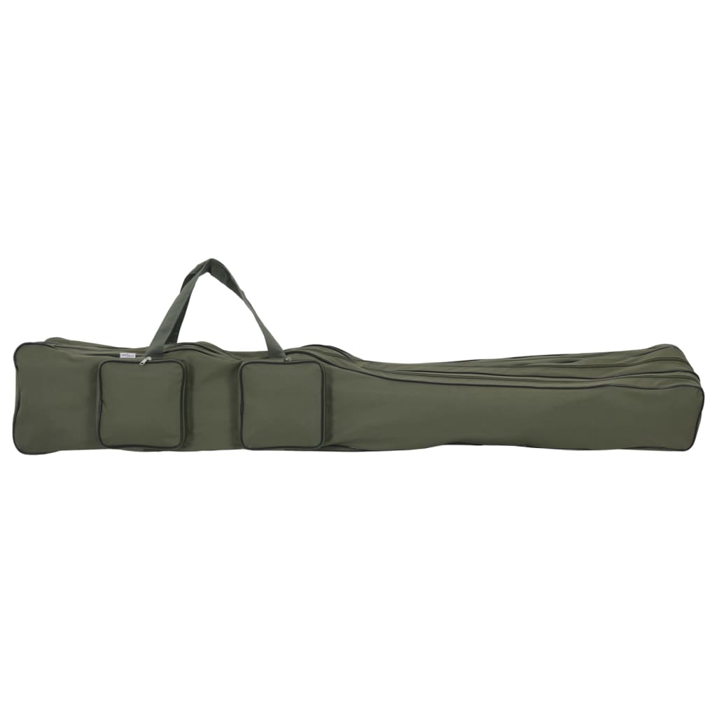 Saco para cana de pesca 160 cm tecido oxford verde-escuro
