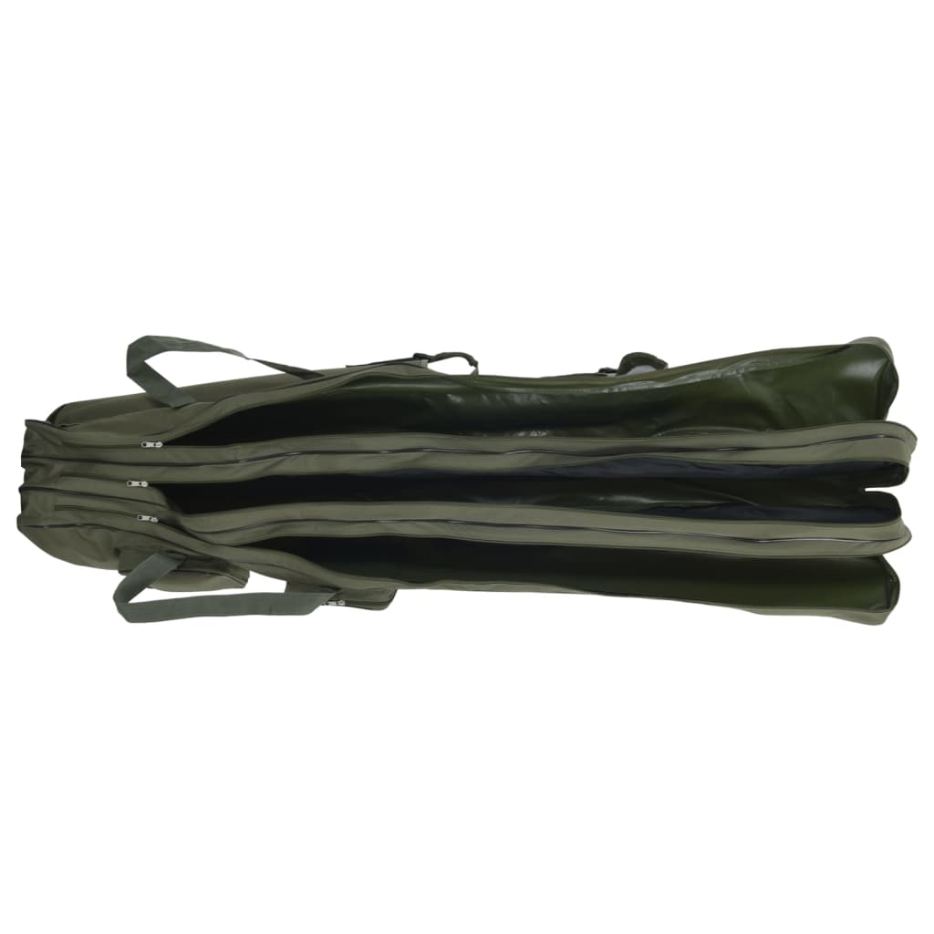 Saco para cana de pesca 160 cm tecido oxford verde-escuro
