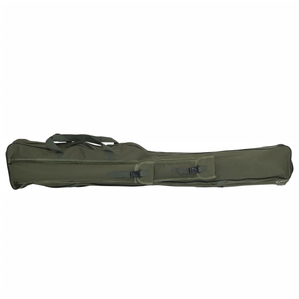 Saco para cana de pesca 160 cm tecido oxford verde-escuro
