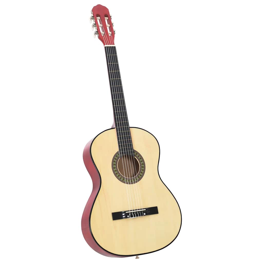 Guitarra clássica para iniciantes 4/4 39" madeira de tilia