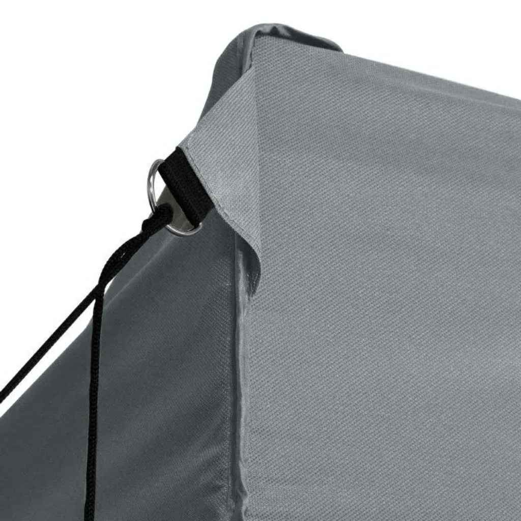 Tenda dobrável com 3 paredes 431x291x315 cm antracite