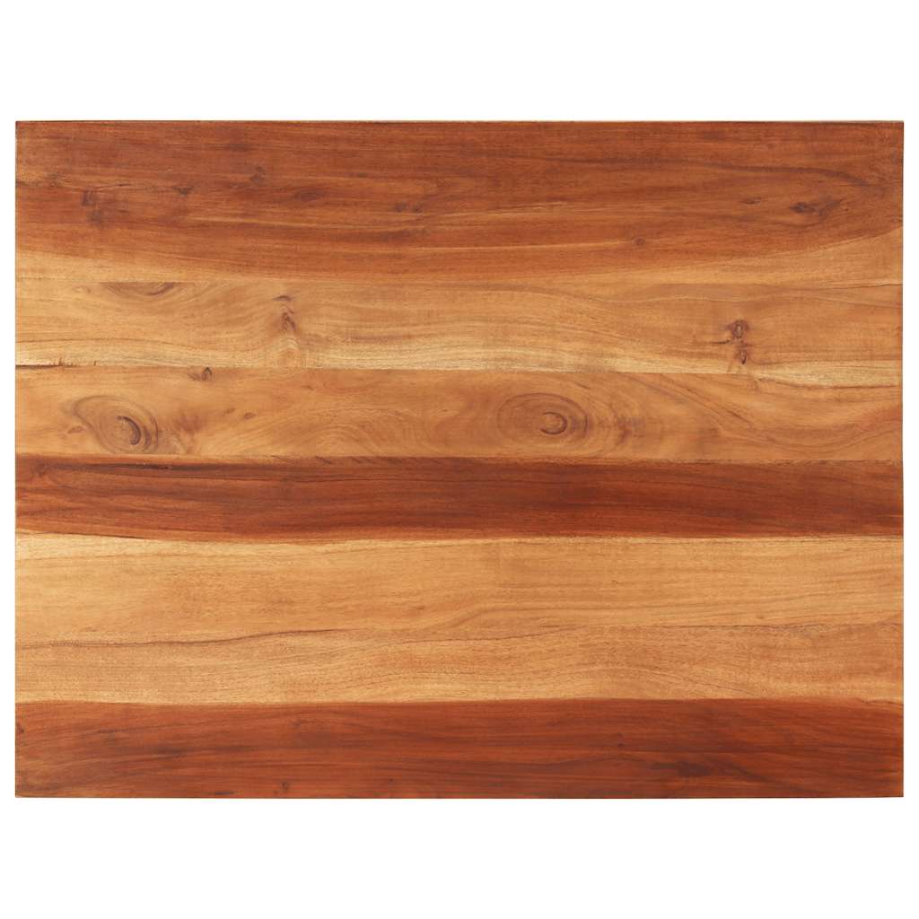 Tampo de mesa madeira de acácia maciça 15-16 mm 70x90 cm