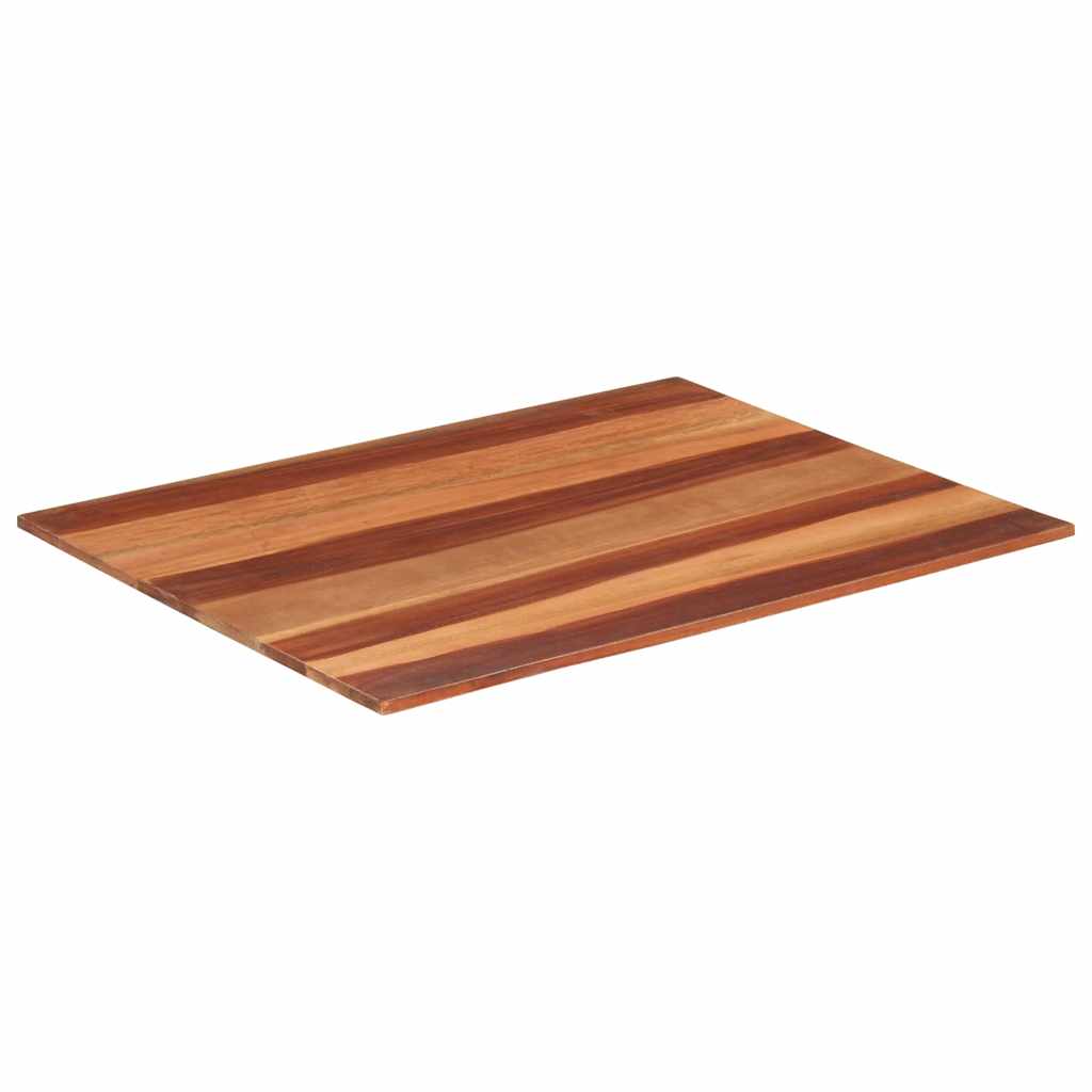 Tampo de mesa madeira de acácia maciça 15-16 mm 70x90 cm