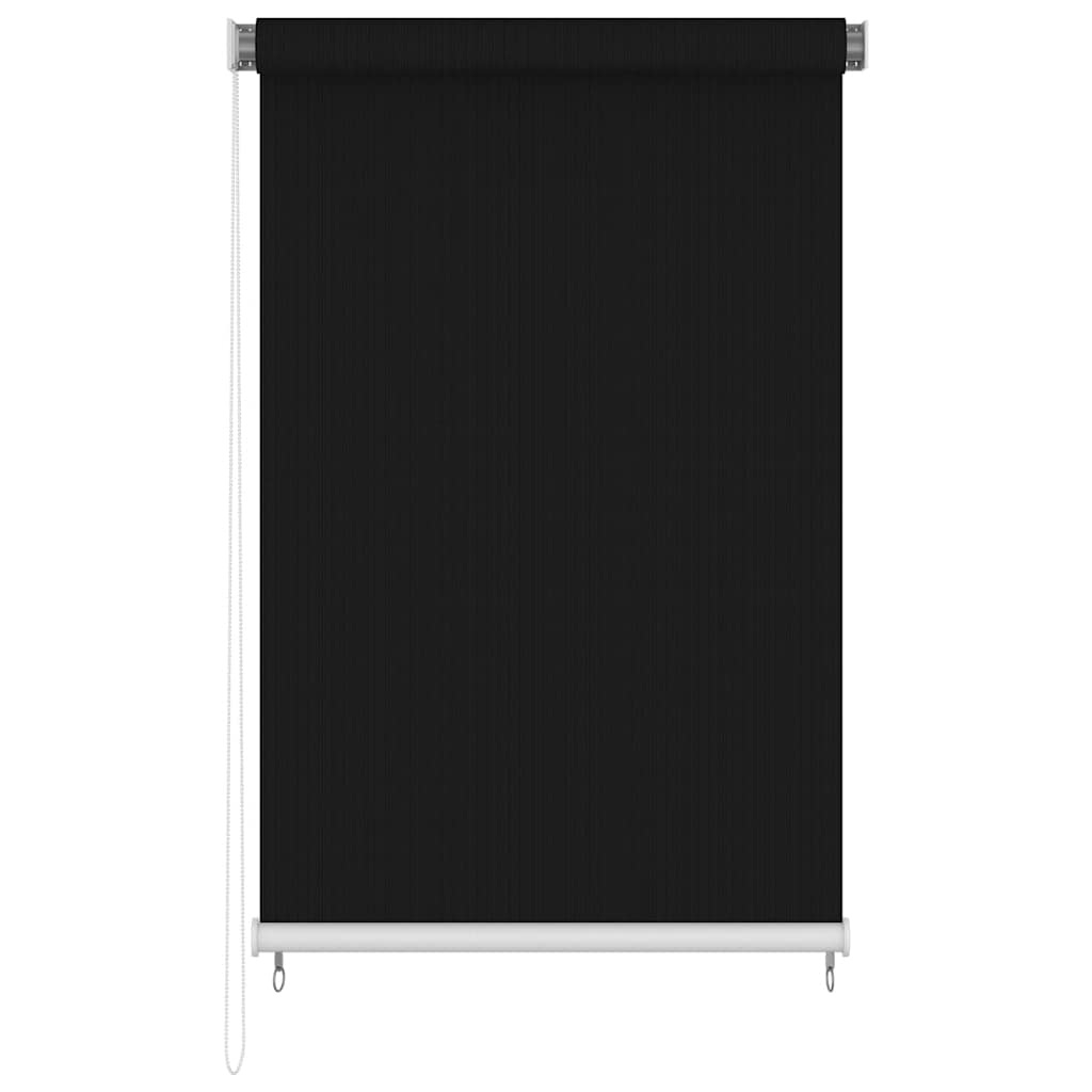 Estore de rolo para exterior 165 (l) x 230 (a) cm preto