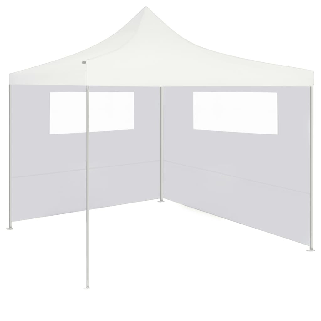 Paredes laterais para gazebo com janelas 6x2 branco