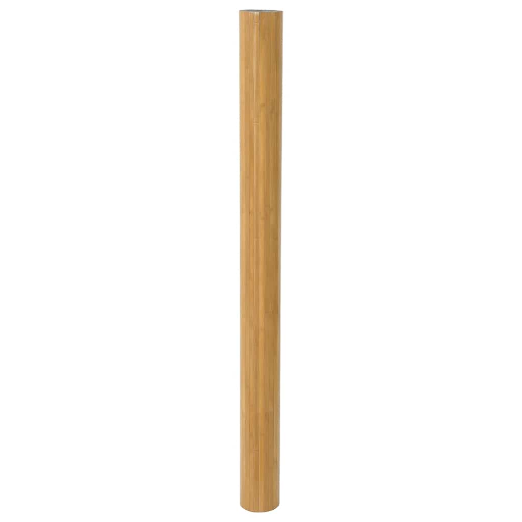 Divisória largura 400 cm altura 165 cm bambu cor natural