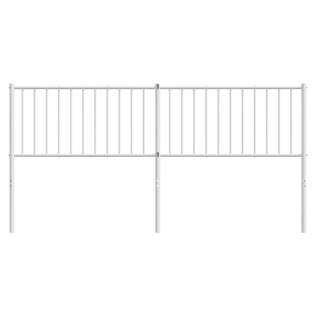 Cabeceira de substituição 180 cm metal branco