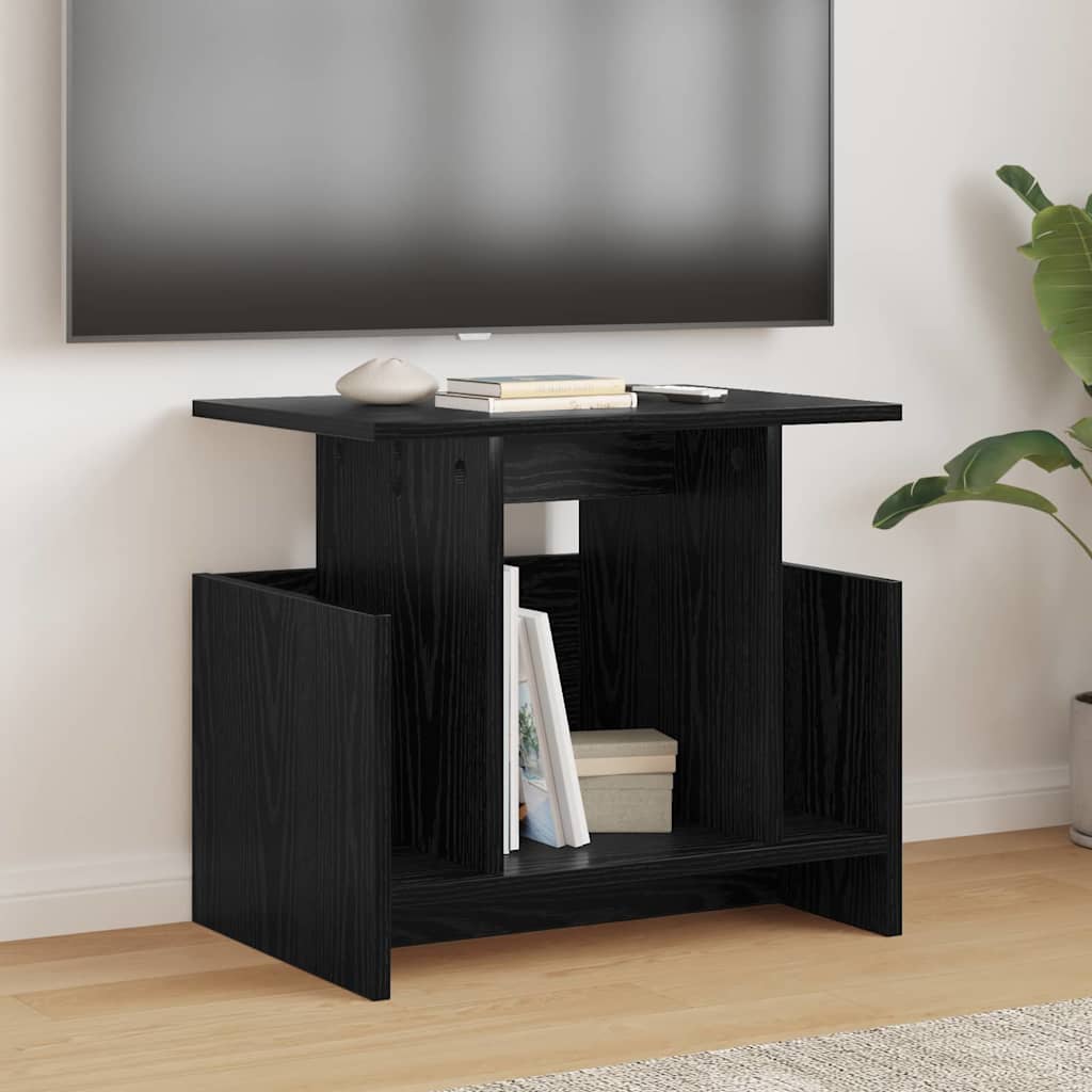 Suporte para TV 50 x 35 x 45 cm carvalho preto