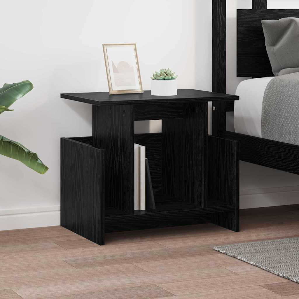 Suporte para TV 50 x 35 x 45 cm carvalho preto