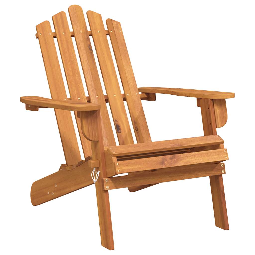 Cadeiras de jardim adirondack 2 pcs madeira de acácia maciça