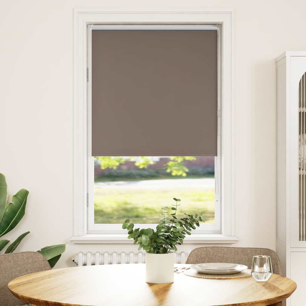 Persiana de enrolar 85x150 cm largura tecido 80,7 cm poliéster