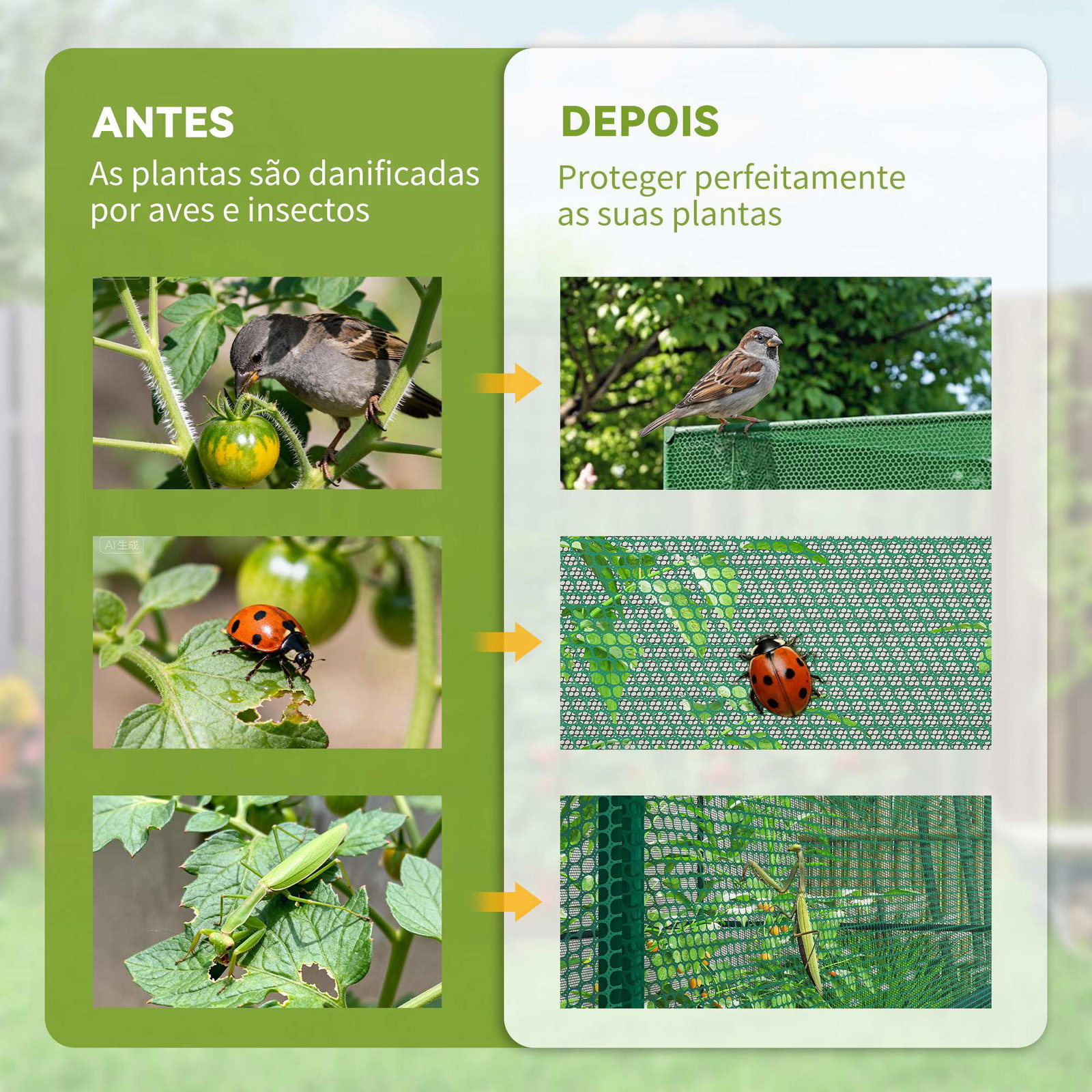 Estufa para cultivo de plantas com porta enrolável e estrutura de aço para jardim varanda pátio 120x120x180 cm verde