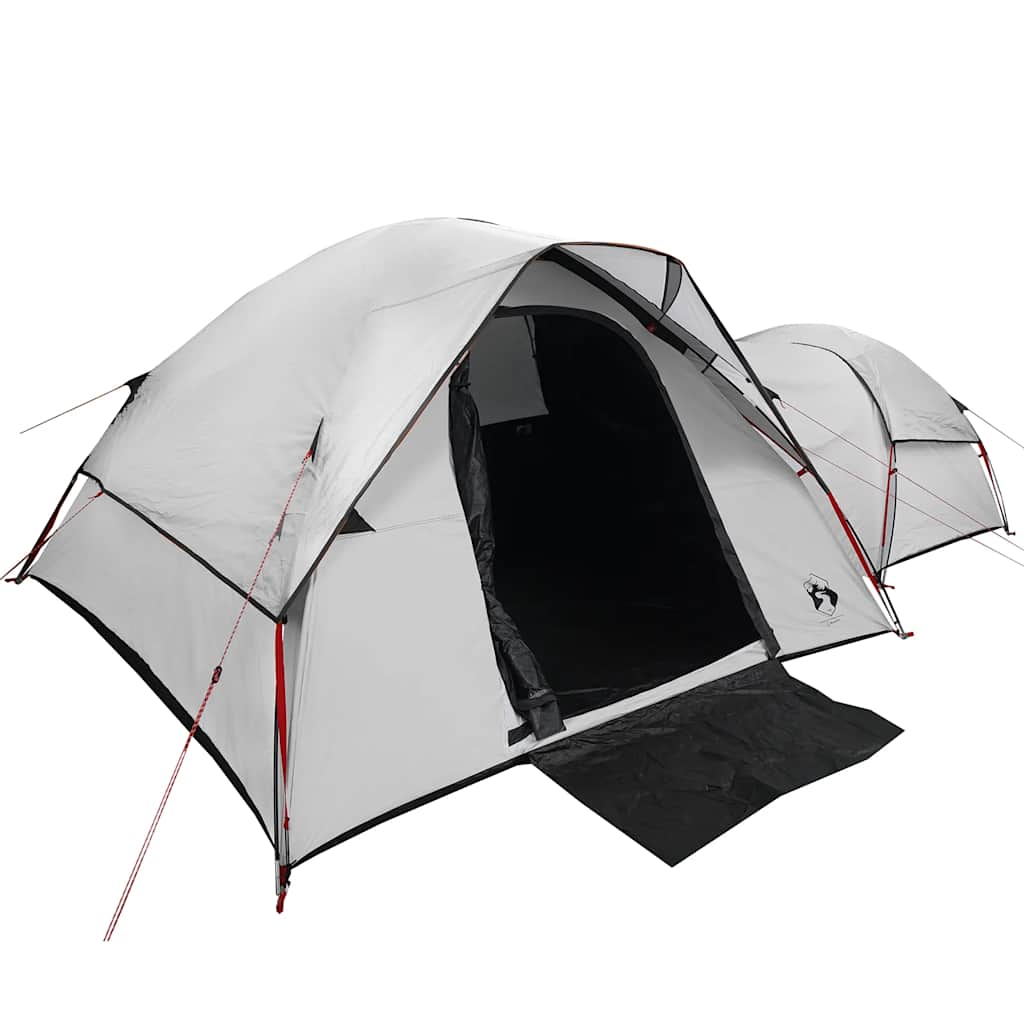 Tenda de campismo p/ 5 pessoas tecido opaco impermeável branco