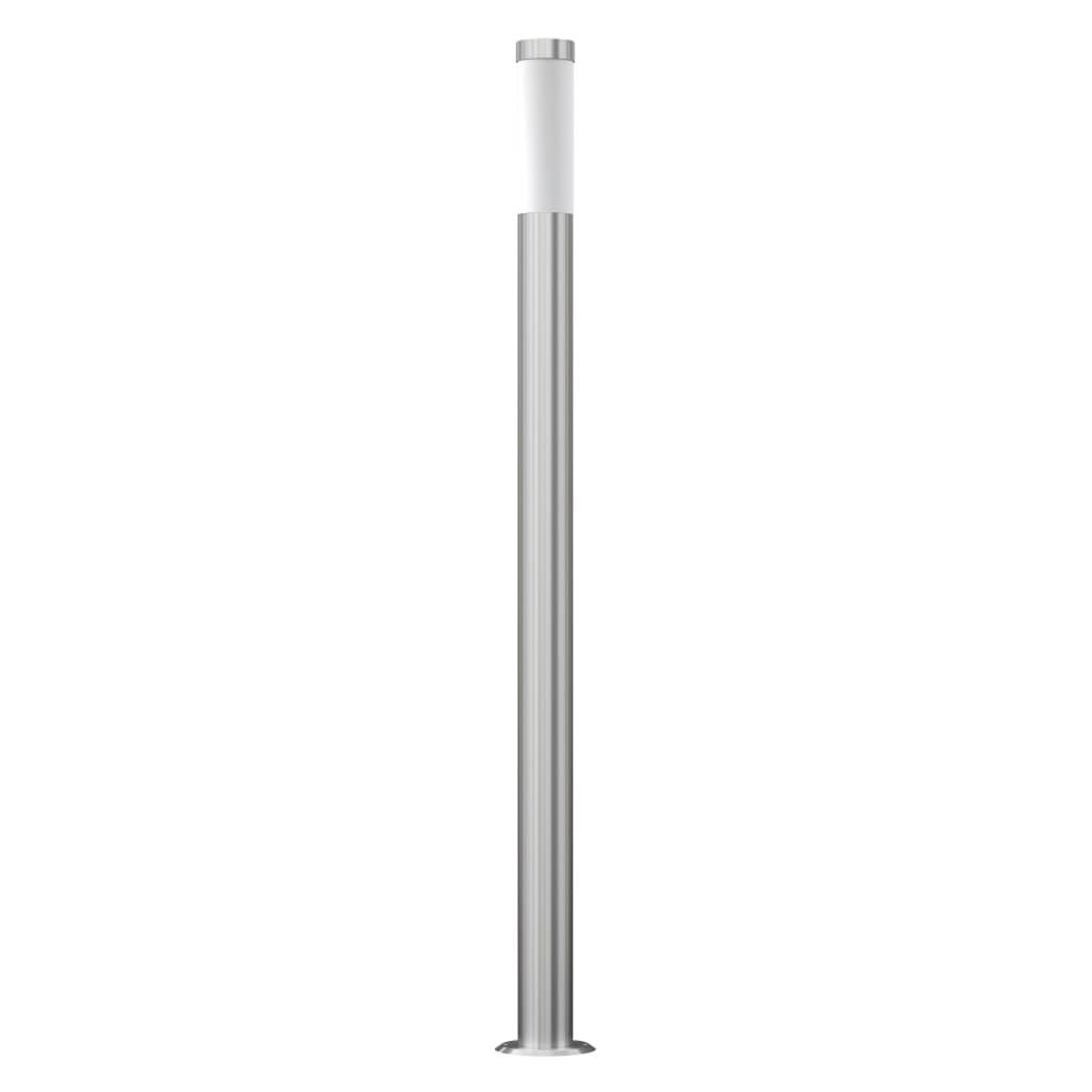 Rvs candeeiro de pé e27 230v, 3 pçs
