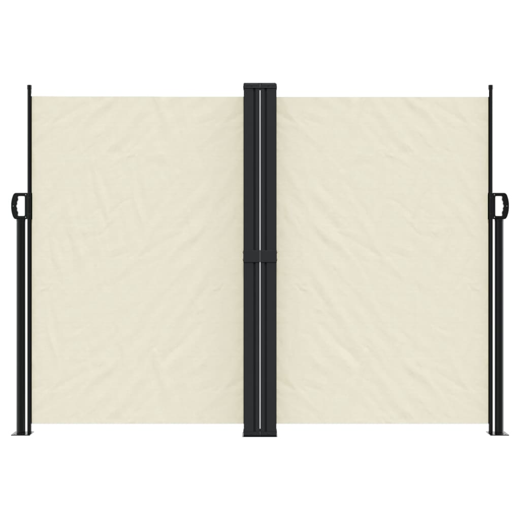 Toldo lateral retrátil 180x1000 cm cor creme
