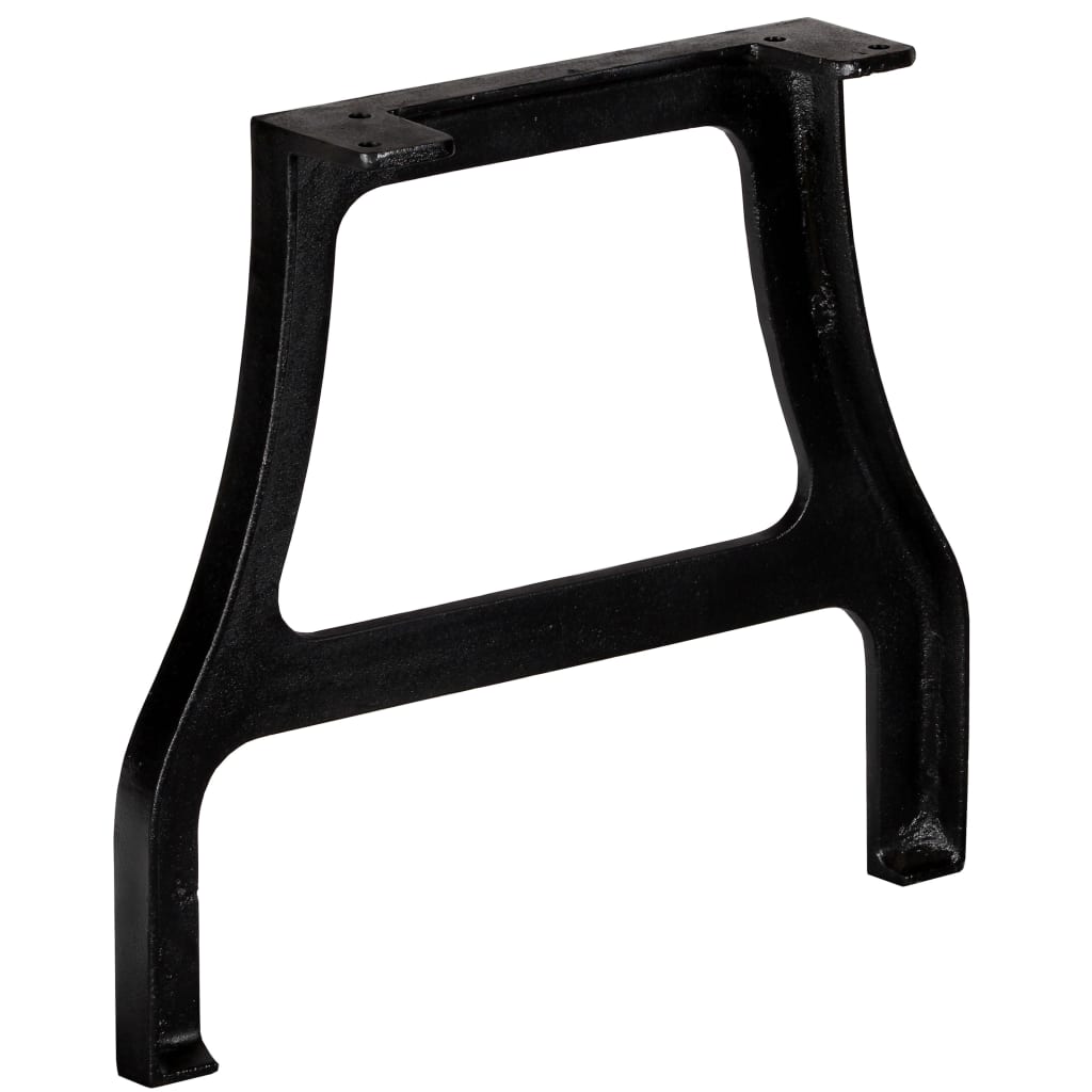 Pernas para mesa de centro 2 pcs estrutura em a ferro fundido