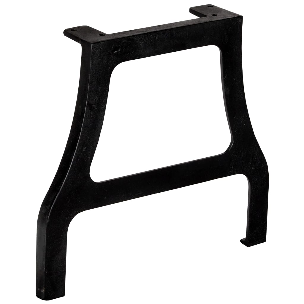Pernas para mesa de centro 2 pcs estrutura em a ferro fundido