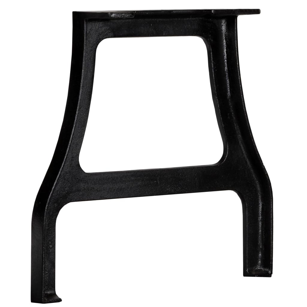 Pernas para mesa de centro 2 pcs estrutura em a ferro fundido