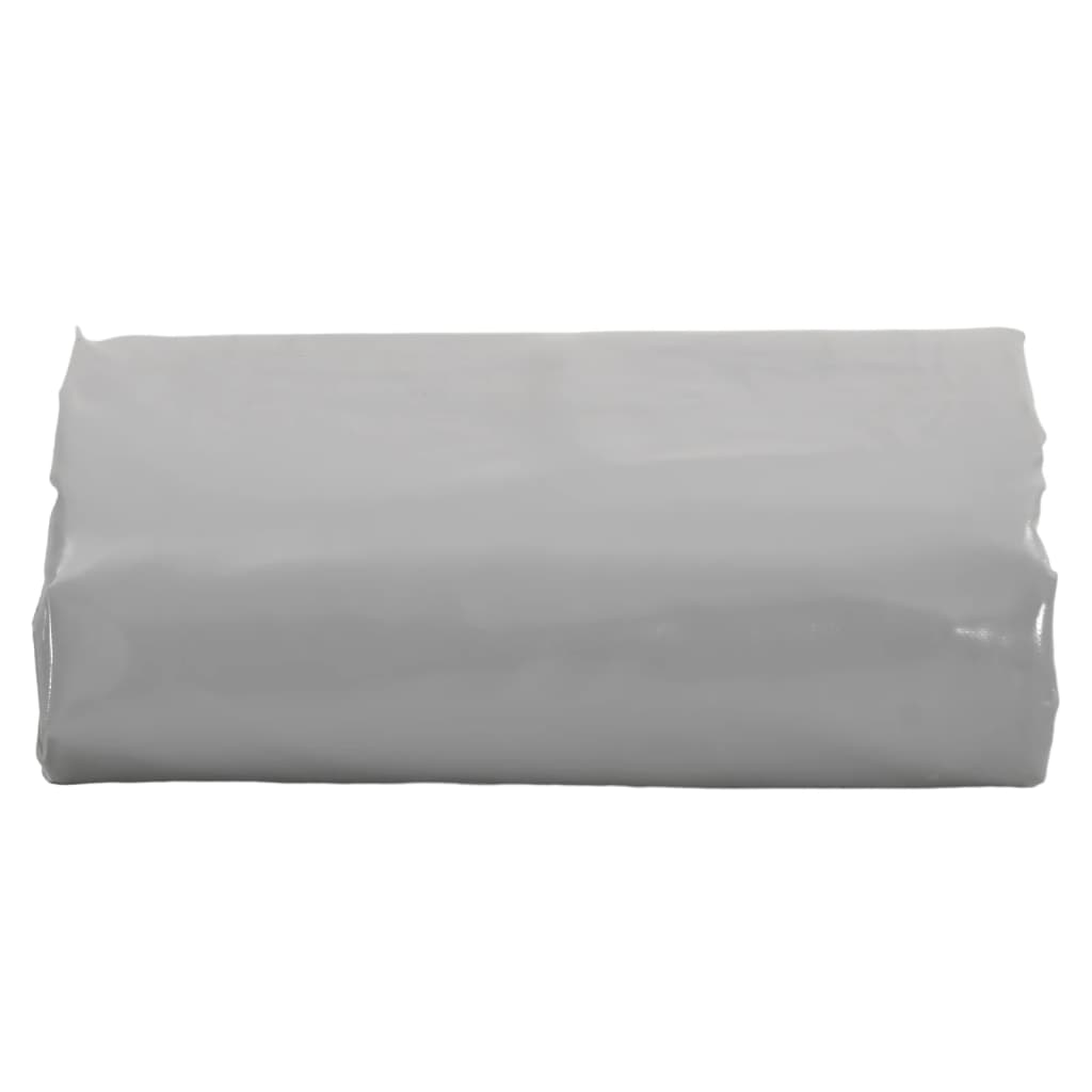 Lona 1x2,5 m 650 g/m² cinzento
