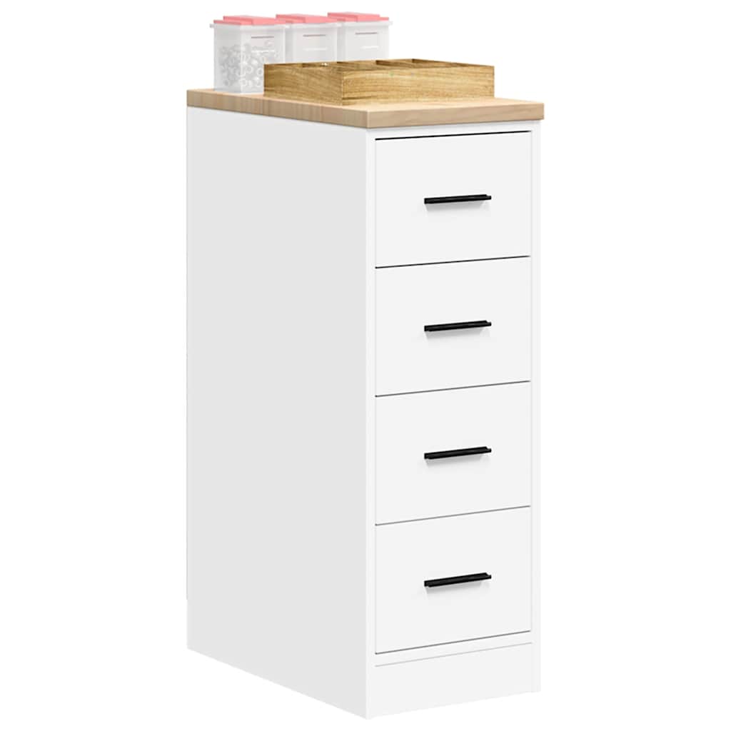 Armário de arrumação de garagem branco 30x51x85 cm
