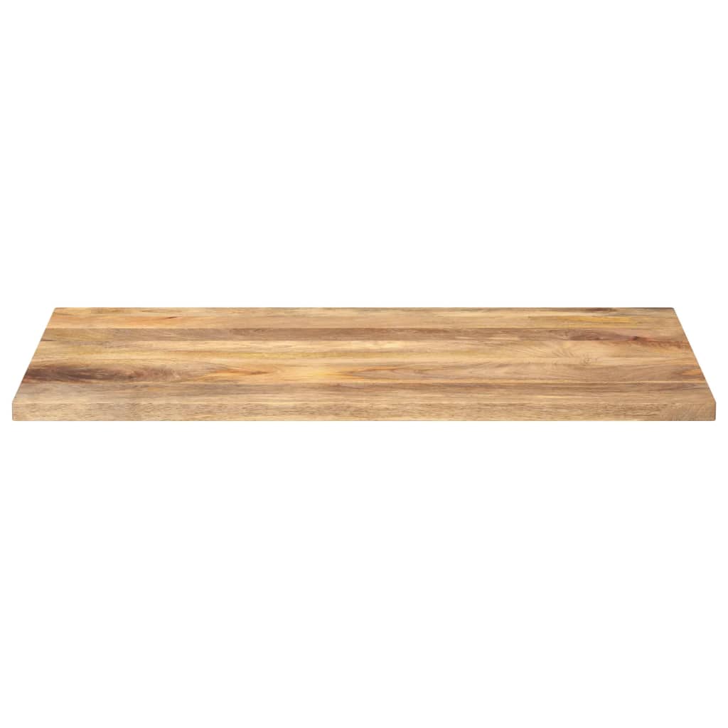 Tampo de mesa retangular 100x70x3,8 cm mangueira maciça