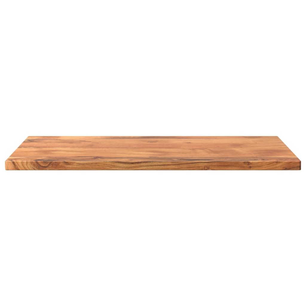 Tampo de mesa retangular 90x50x2,5 cm madeira de acácia maciça
