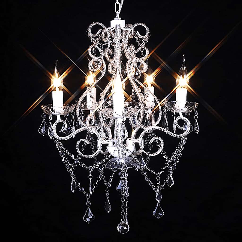Candelabro com 2800 cristais e14