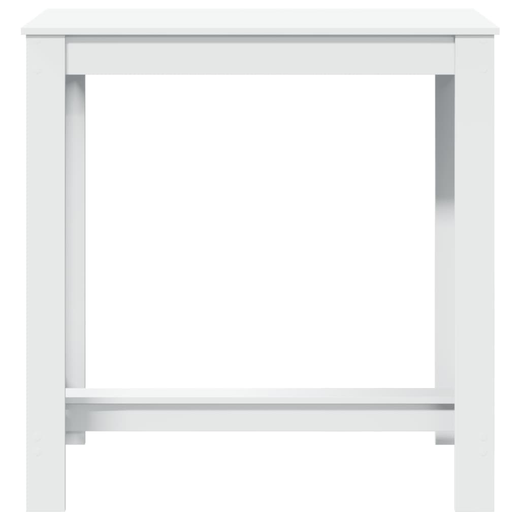Mesa de bar 102x50x103,5 cm derivados de madeira branco