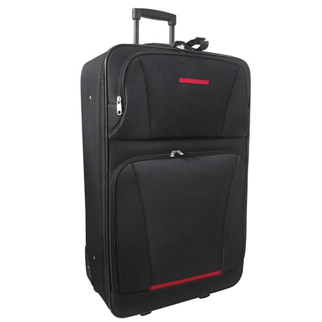 Conjunto malas de viagem 5 pcs preto