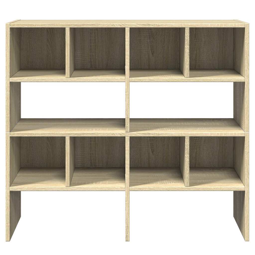 Sapateiras 2 pcs empilháveis 89,5x30x40 cm carvalho sonoma