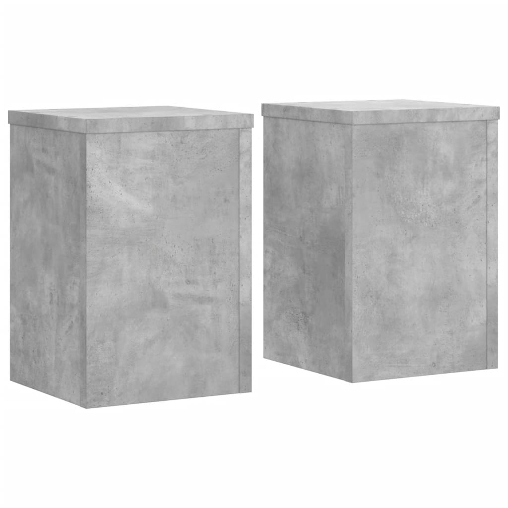 Suportes p/ plantas 2 pcs 25x25x35 cm derivados de madeira