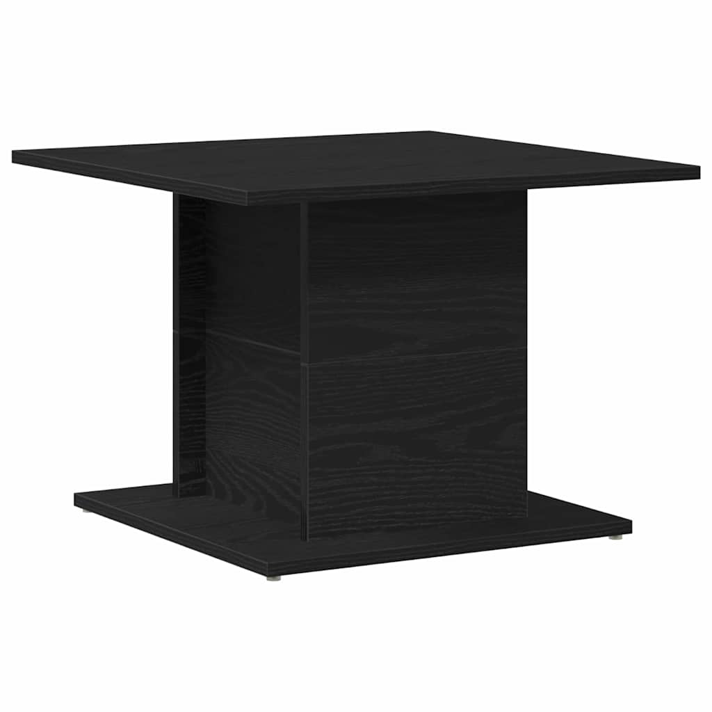 Mesa de centro carvalho preto 55,5 x 55,5 x 40 cm