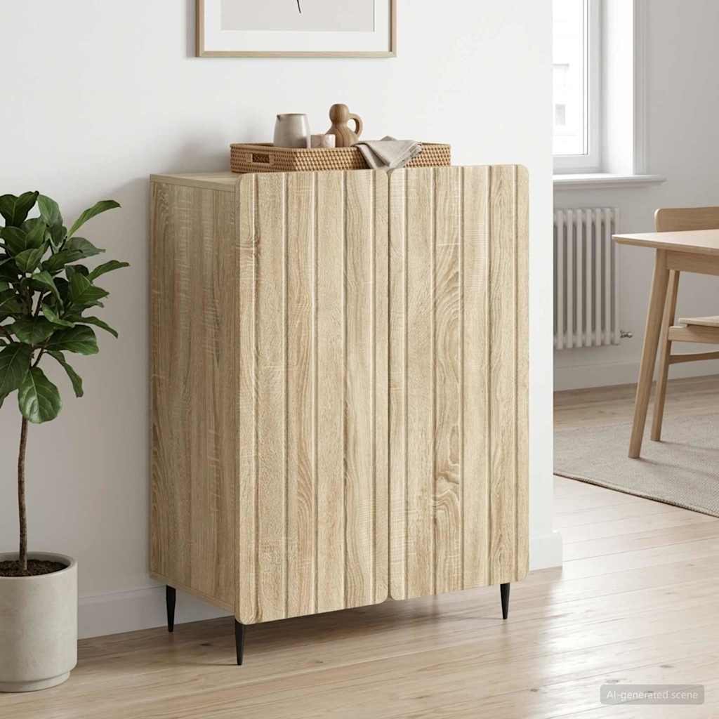 Buffet carvalho sonoma 66 x 34,5 x 92 cm derivados de madeira