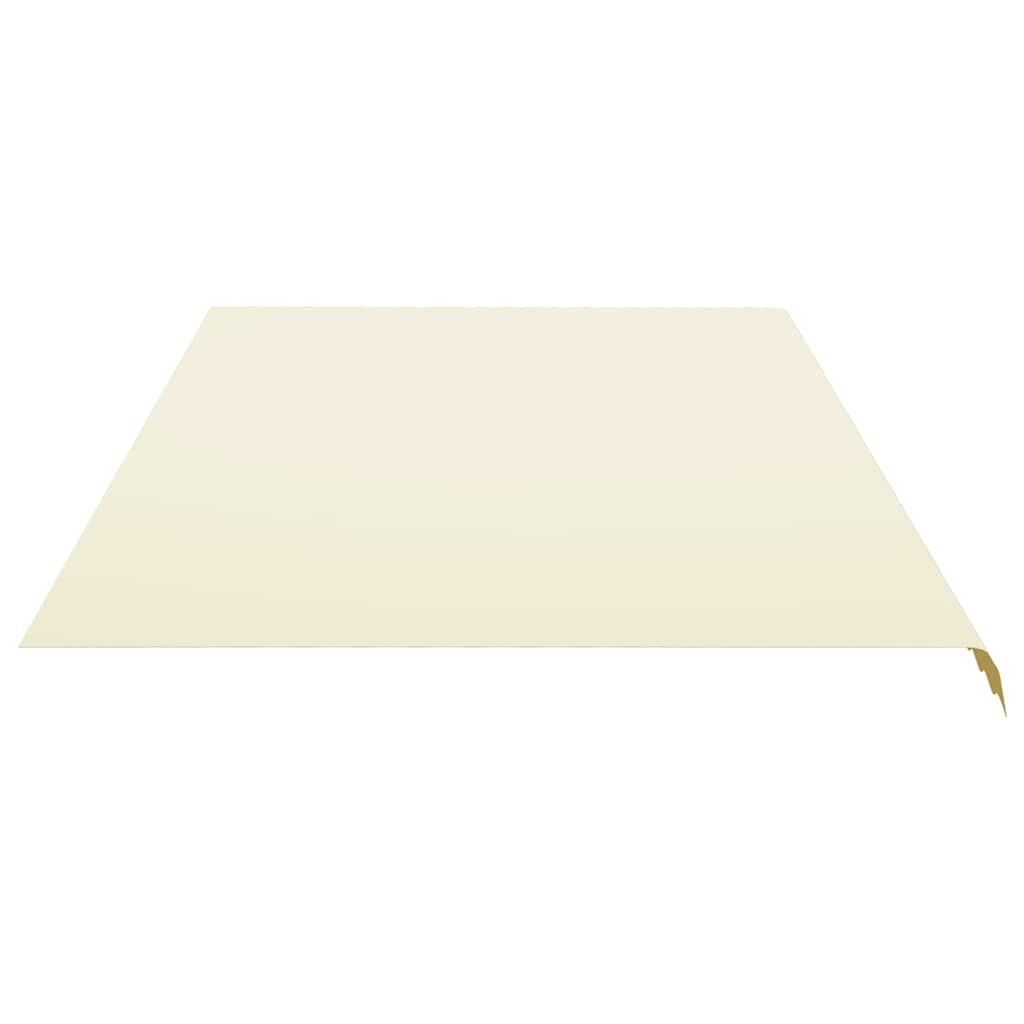 Tecido de substituição para toldo creme 600x350 cm poliéster