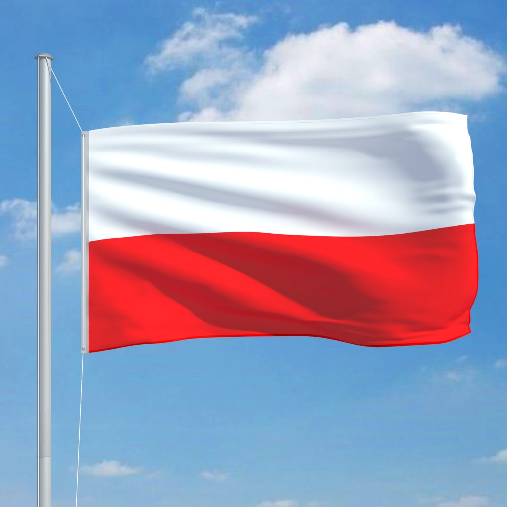 Bandeira da polónia 90x150 cm