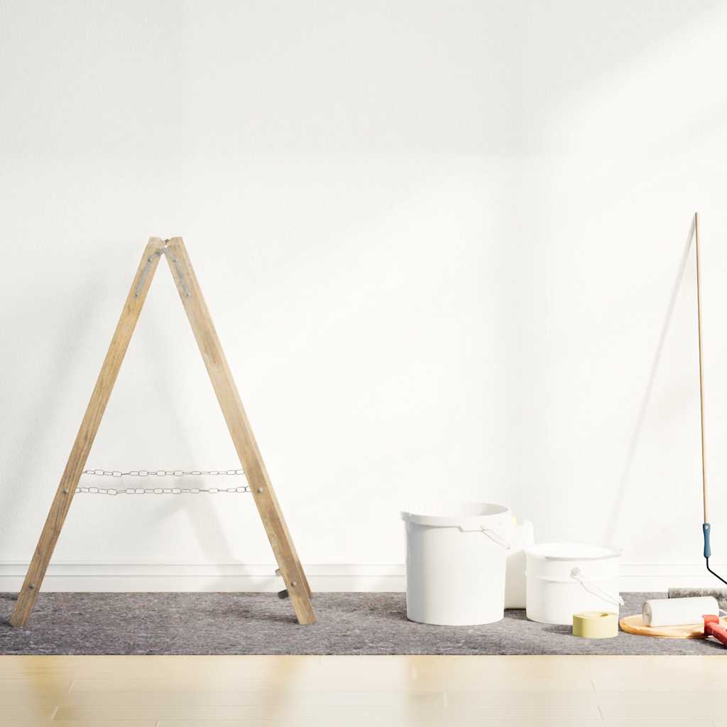 Tapete p/ pintor em velo antiderrapante 5 m 280 g/m² cinzento