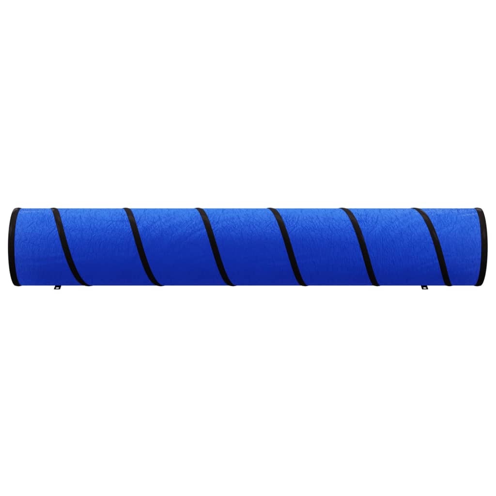 Túnel para cães ø 50x300 cm poliéster azul