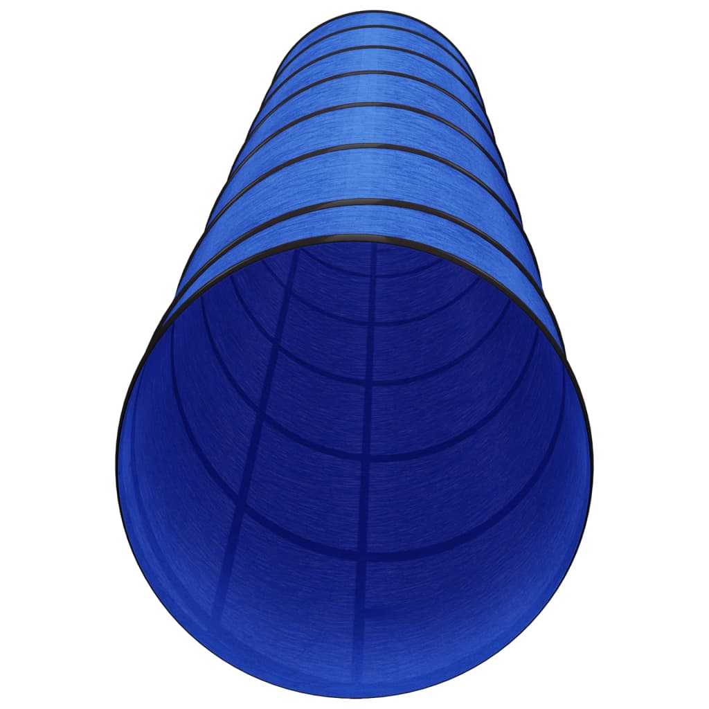 Túnel para cães ø 50x300 cm poliéster azul