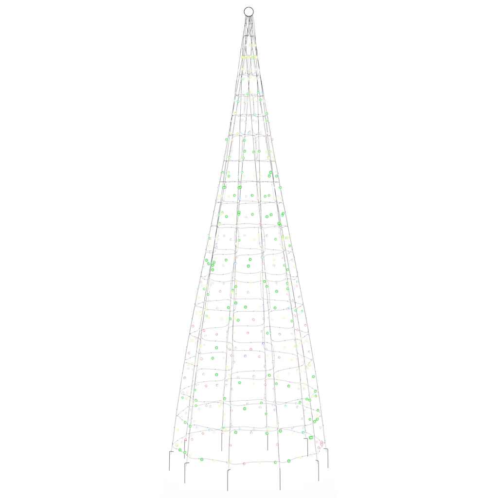 Árvore de natal LED 550 leds coloridos 300 cm