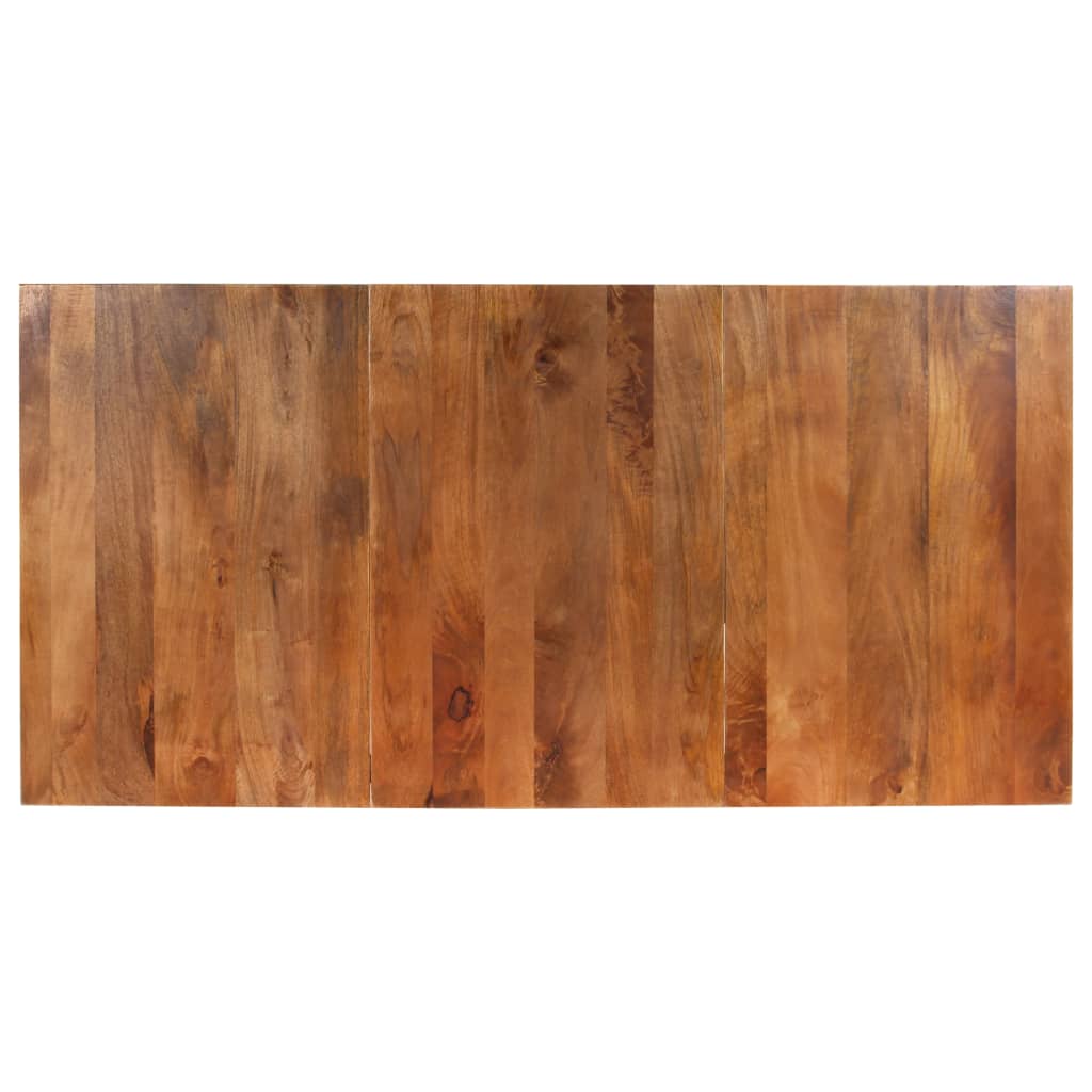 Mesa de jantar 180x90x76 cm madeira de mangueira maciça