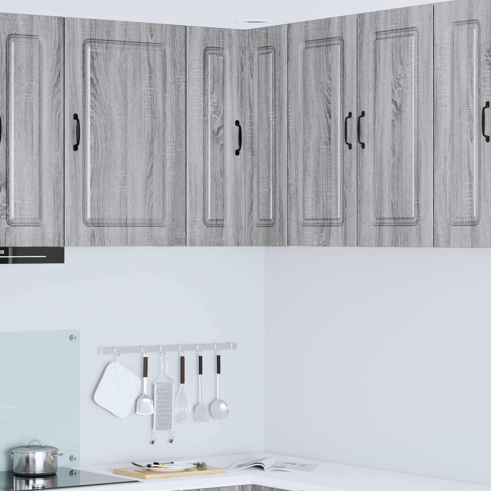Painel de lava-louça kalmar cinza sonoma 57 x 57 x 80 cm