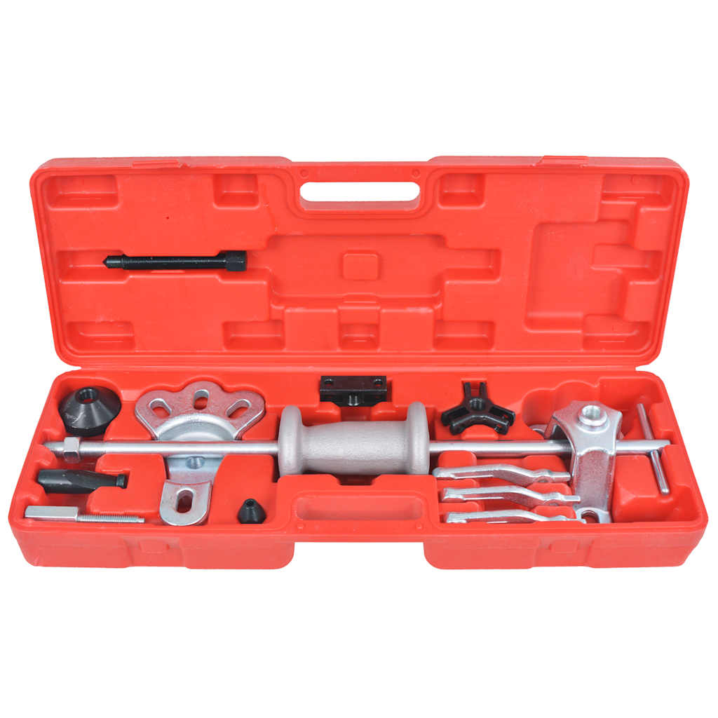 Conjunto extrator martelo deslizante nove configurações 17 pcs